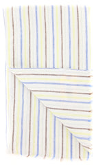 Luigi Borrelli Multi-Colored Striped Long Scarf - 64" x 27" - (LBSS12188)