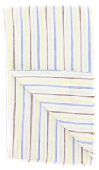 Luigi Borrelli Multi-Colored Striped Long Scarf - 64" x 27" - (LBSS12188)