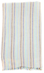 Luigi Borrelli Multi-Colored Striped Long Scarf - 68" x 27" - (LBSS12200)