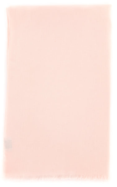 Luigi Borrelli Pink Solid Long Scarf - 64" x 27" - (LBSS1218)