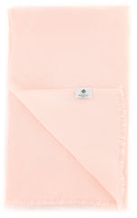Luigi Borrelli Pink Solid Long Scarf - 64" x 27" - (LBSS1218)
