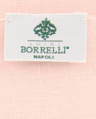 Luigi Borrelli Pink Solid Long Scarf - 64" x 27" - (LBSS1218)