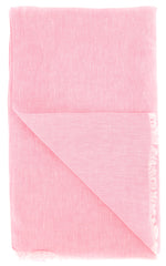Luigi Borrelli Pink Solid Long Scarf - 54" x 27" - (LBSS1232)