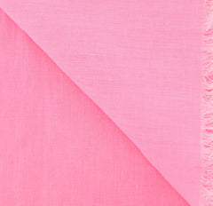 Luigi Borrelli Pink Solid Long Scarf - 54" x 27" - (LBSS1235)