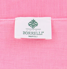 Luigi Borrelli Pink Solid Long Scarf - 54" x 27" - (LBSS1235)