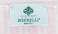 Luigi Borrelli Pink Striped Long Scarf - 56" x 27" - (LBSS12108)