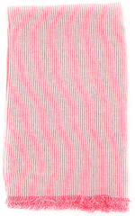 Luigi Borrelli Pink Striped Long Scarf - 58" x 27" - (LBSS12142)