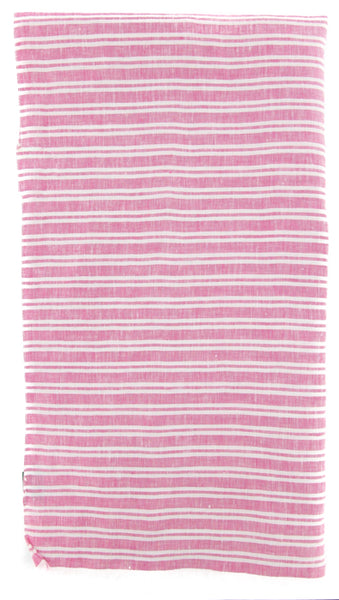 Luigi Borrelli Pink Striped Long Scarf - 52" x 27" - (LBSS12144)
