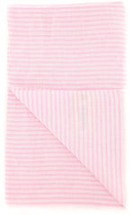 Luigi Borrelli Pink Striped Long Scarf - 68" x 27" - (LBSS12190)