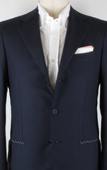 Luigi Borrelli Navy Blue Sportcoat 36/46