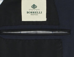 Luigi Borrelli Navy Blue Sportcoat 36/46