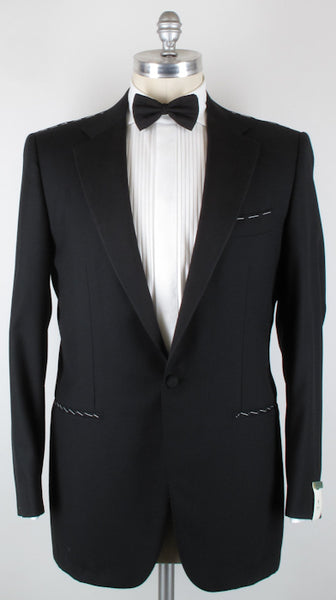 Luigi Borrelli Black Tuxedo Jacket Size 2XL (US) / 56 (EU)