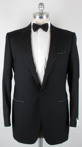 Luigi Borrelli Black Tuxedo Jacket – Size: 46 US / 56 EU