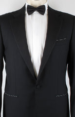 Luigi Borrelli Black Tuxedo Jacket Size 2XL (US) / 56 (EU)