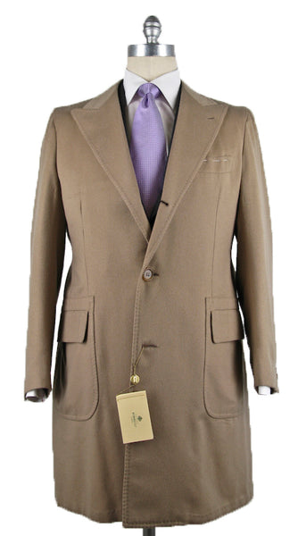 Luigi Borrelli Beige Coat Size M (US) / 50 (EU)