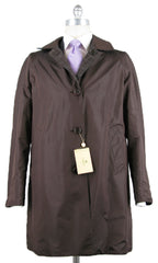Luigi Borrelli Brown Reversible Coat Size M (US) / 50 (EU)