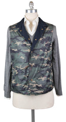 Luciano Barbera Navy Blue Reversible Vest - 40/50 - (1080633585087)