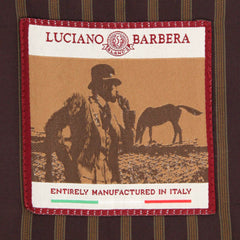 Luciano Barbera Brown Wool Plaid Jacket -  40/50 - (1110740005415X1)