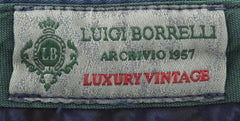 Luigi Borrelli Navy Blue Pants - Extra Slim - 38/54 - (10SLIMCERNP012)