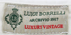 Luigi Borrelli White Pants - Extra Slim - 40/56 - 10SLIMCERNP012BIANCO