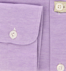 Borrelli Lavender Purple Shirt - Extra Slim - S/S - (MA2555ANDREA)