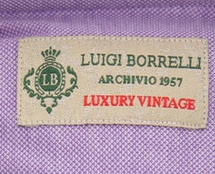 Borrelli Lavender Purple Shirt - Extra Slim - S/S - (MA2555ANDREA)