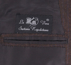 Orazio Luciano Brown Wool Suit - 40/50 - (FINTO3BOTTONI/R7)