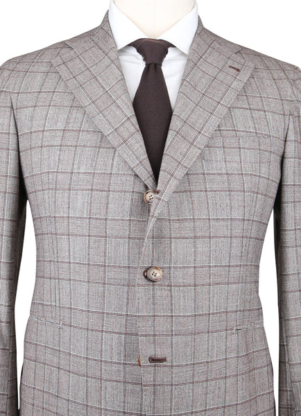 Orazio Luciano Brown Suit – Size: 40 US / 50 EU