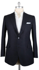 Orazio Luciano Navy Blue Wool Sportcoat - 3 Button - 48/58
