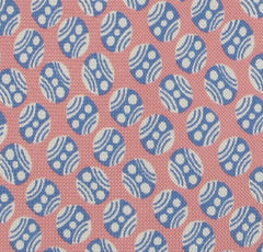 Kiton Pink, Light Blue and White Silk Tie