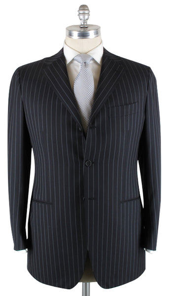 Kiton Navy Blue Suit 44/54