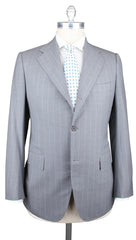 Kiton Gray Super 180s Suit - 44/54 - (701257/R7)