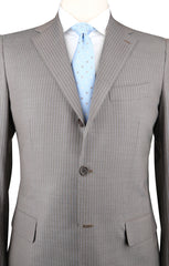 Kiton Brown Super 180s Suit - 44/54 - (UA309/1Z2267/AD2/R7)