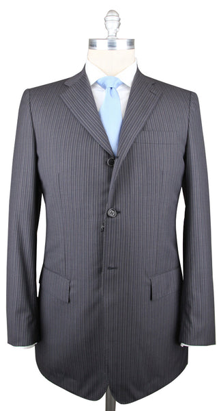 Kiton Charcoal Gray Suit - 44/54 - (UA33/986913/VG2/R8)