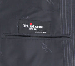 Kiton Charcoal Gray Suit - 44/54 - (UA33/986913/VG2/R8)