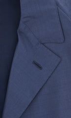 Kiton Navy Blue 100% Silk Solid Coat - 3 Button - Size S (US) / 48 (EU)