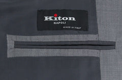 Kiton Gray Nail Head Jacket - 4 Button - 38/48 - (UG0CP04/7F3007)