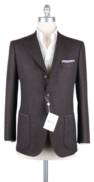 Orazio Luciano Brown Solid Sportcoat - 40/50 - (A9494)