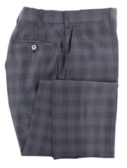 Orazio Luciano Dark Gray Wool Blend Plaid Suit - (OL1016173) - Parent