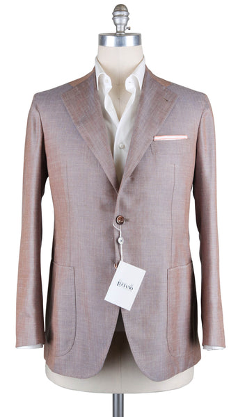 Orazio Luciano Light Brown Sportcoat - 38/48 - (FINTO3BOTTONI189001)