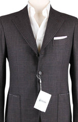Orazio Luciano Brown Plaid Sportcoat - 44/54 - (A9254)