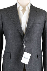 Orazio Luciano Gray Cashmere Solid Sportcoat - 48/58 - (WPR002)