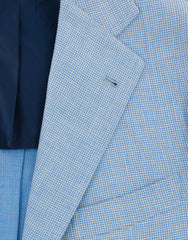 Orazio Luciano Light Blue Wool Fancy Sportcoat - (GU3BX5) - Parent
