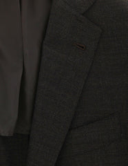 Orazio Luciano Brown Wool Solid Sportcoat - (GU3BFDLT0790R7) - Parent