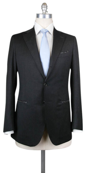 Principe d'Eleganza Charcoal Gray Wool Suit - 42/52 - (B90TASGRIGIO)