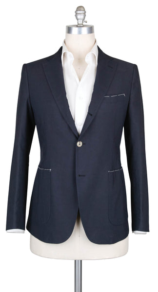 Principe d'Eleganza Navy Blue Sportcoat - 46/56 - (SORRENTOB32)