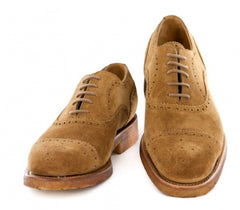 Paolo Scafora Light Brown Shoes - Lace Ups - 7/6 - (GEN/GY/06NOIX)