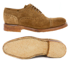 Paolo Scafora Light Brown Shoes - Lace Ups - 7/6 - (GEN/GY/06NOIX)