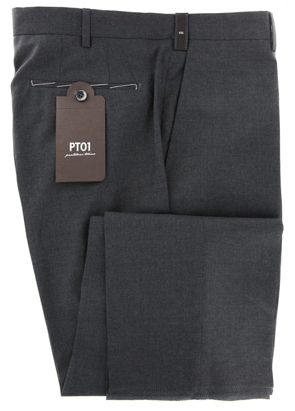 PT Pantaloni Torino Gray Pants - Extra Slim - 40/56 - (COVF01AN570240)