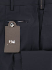PT Pantaloni Torino Midnight Navy Blue Pants - 42/58 - (COVFK1AN570350)